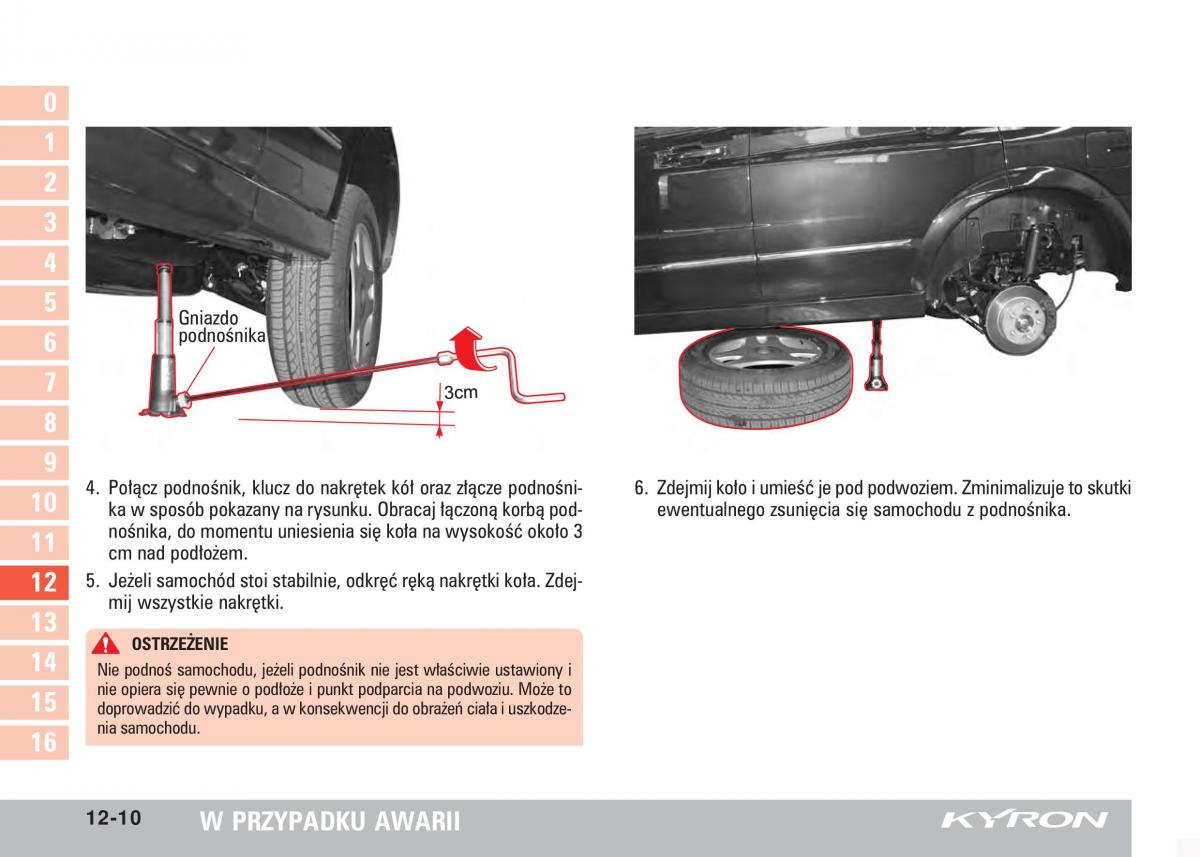 SsangYong Kyron instrukcja obslugi / page 203