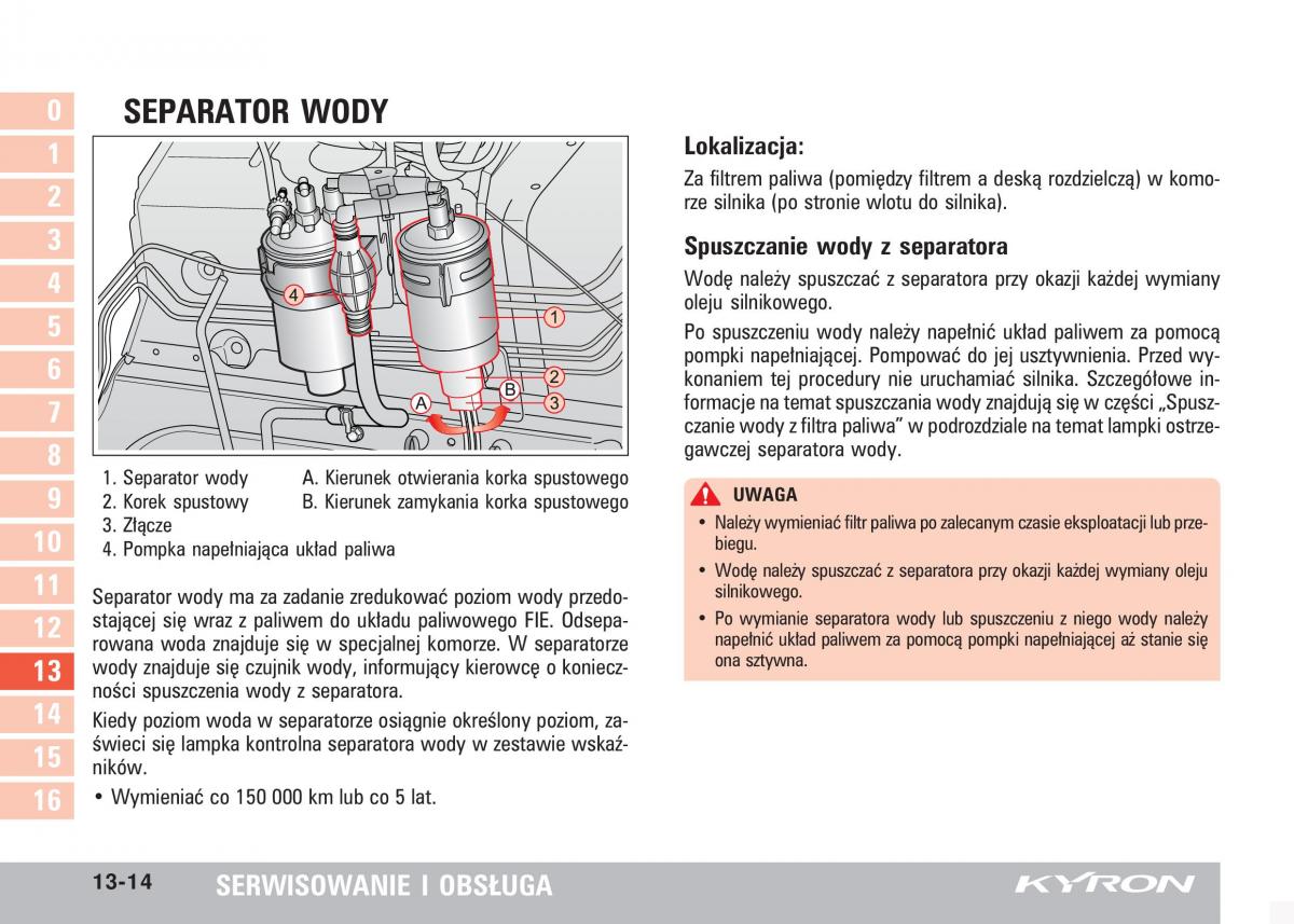 SsangYong Kyron instrukcja obslugi / page 227