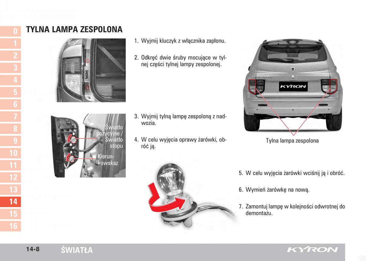 SsangYong Kyron instrukcja obslugi / page 253