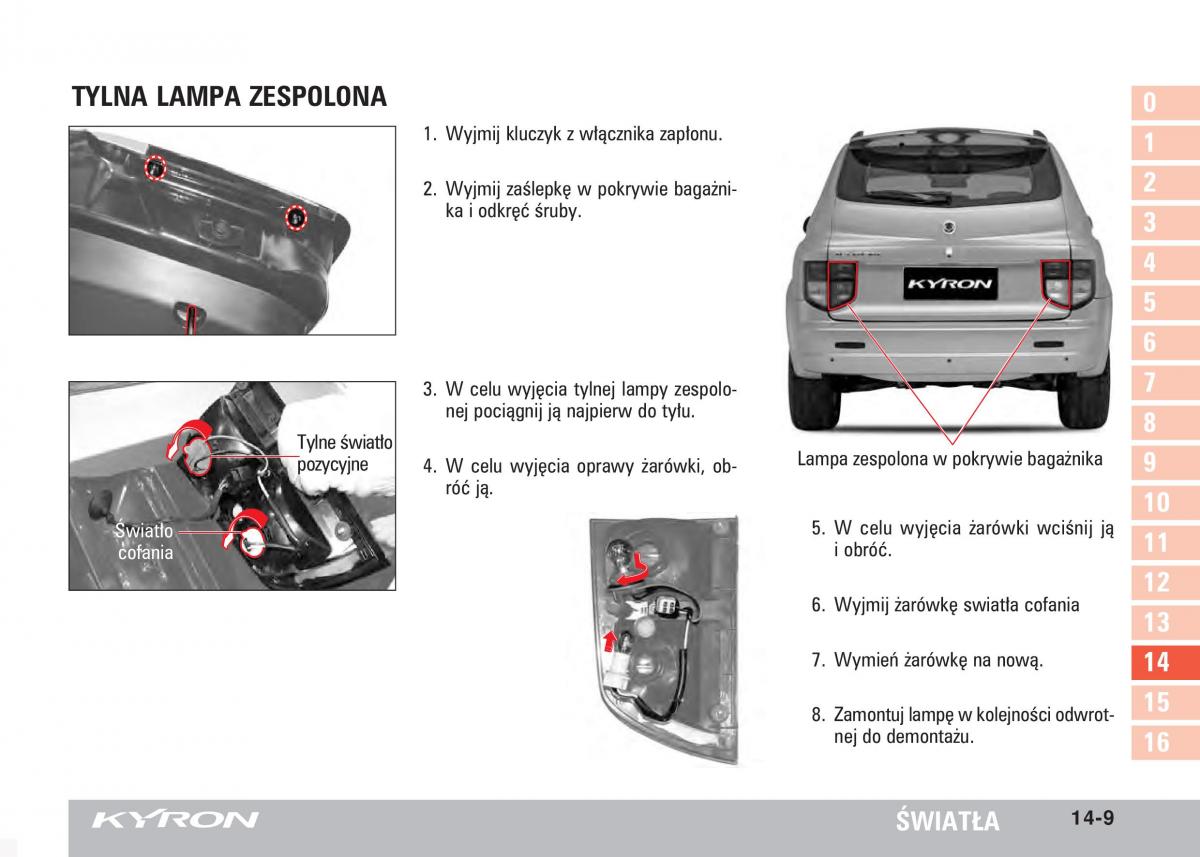 SsangYong Kyron instrukcja obslugi / page 254