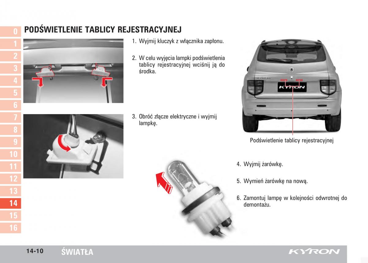 SsangYong Kyron instrukcja obslugi / page 255