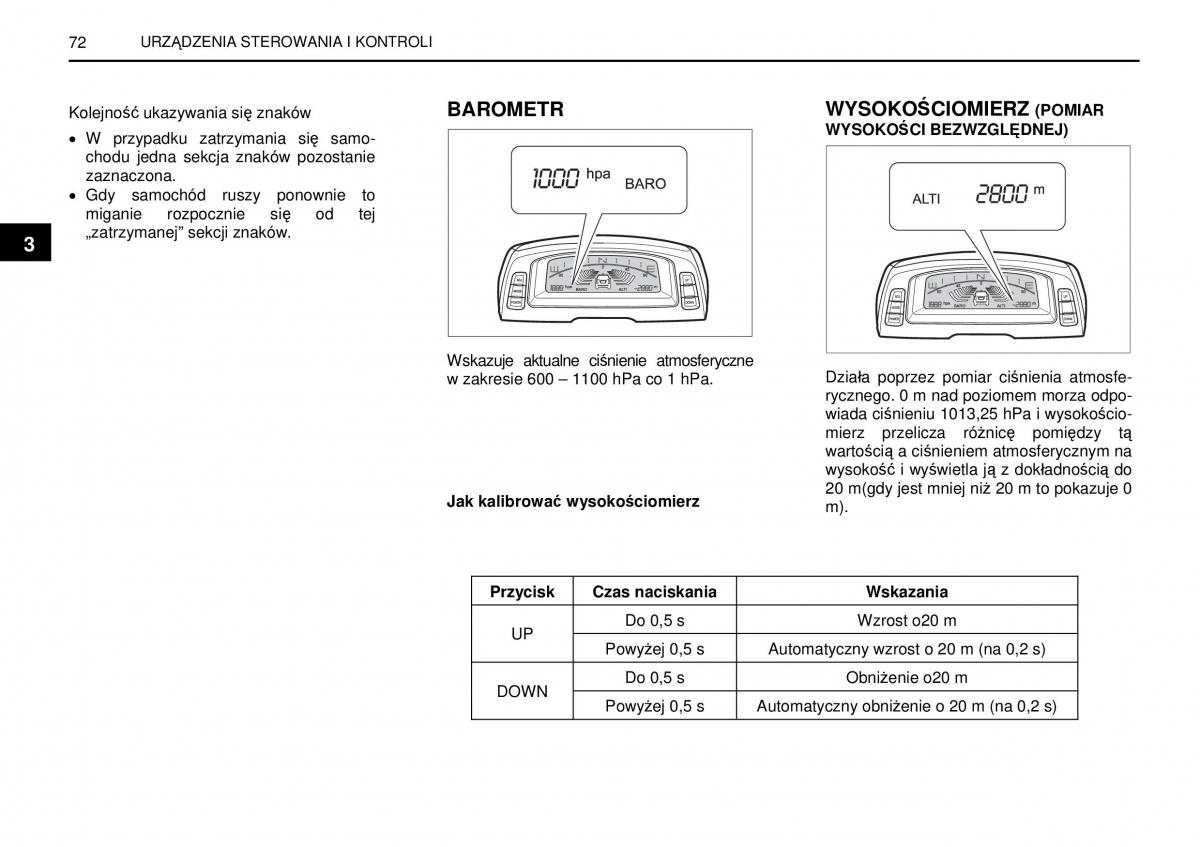 SsangYong Rexton I 1 instrukcja obslugi / page 72