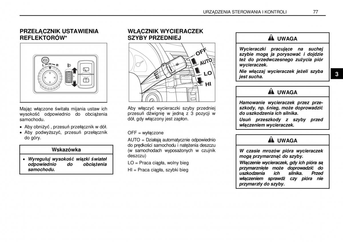 manual  SsangYong Rexton I 1 instrukcja / page 77