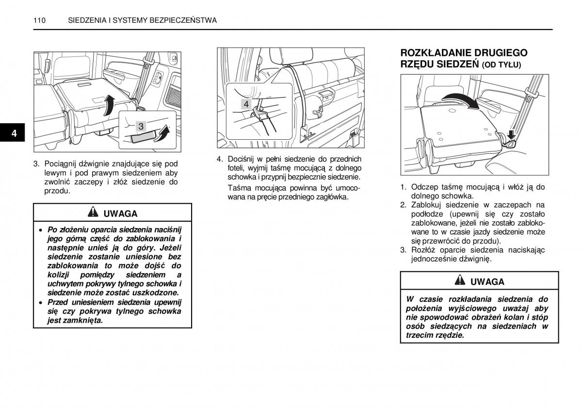 SsangYong Rexton I 1 instrukcja obslugi / page 110