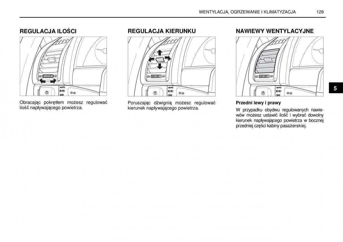 manual  SsangYong Rexton I 1 instrukcja / page 129