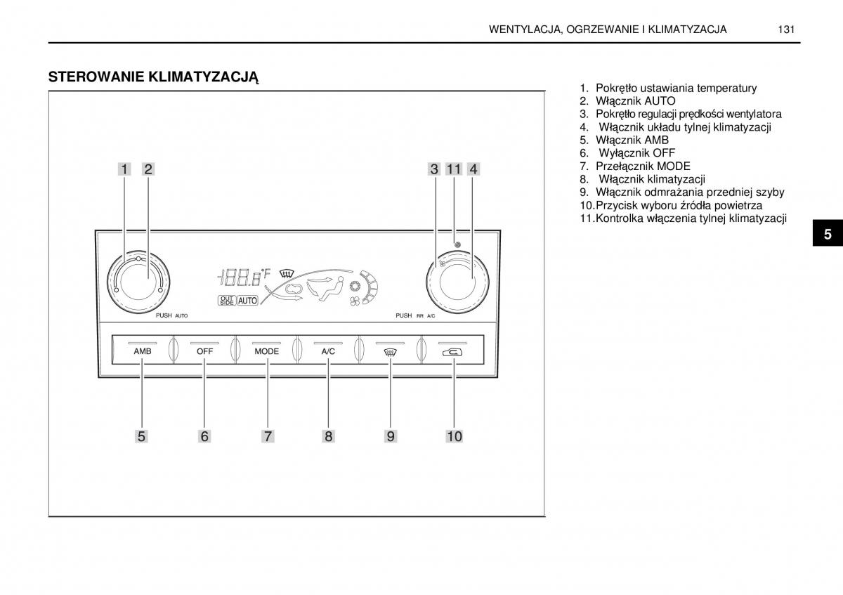 manual  SsangYong Rexton I 1 instrukcja / page 131