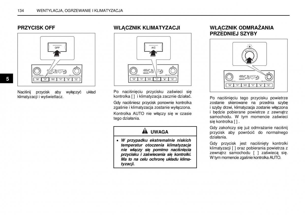 manual  SsangYong Rexton I 1 instrukcja / page 134