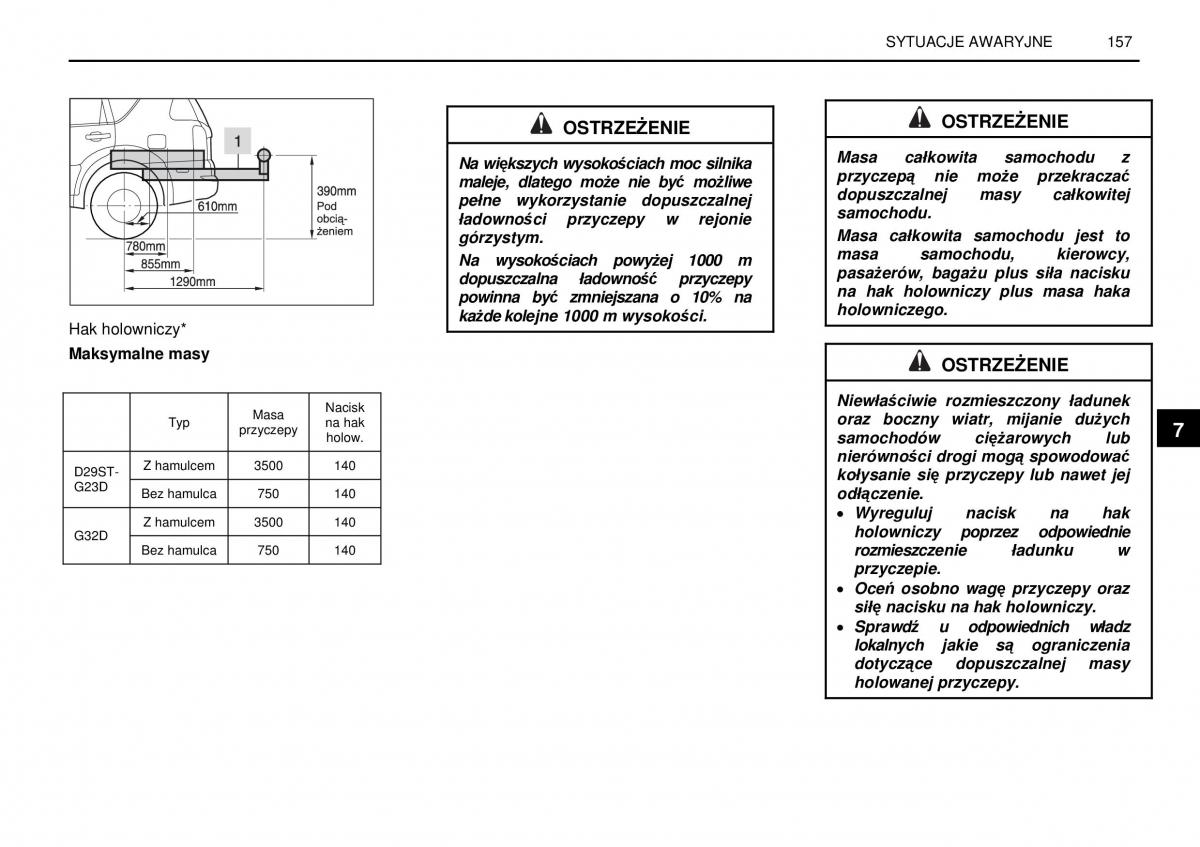 manual  SsangYong Rexton I 1 instrukcja / page 157