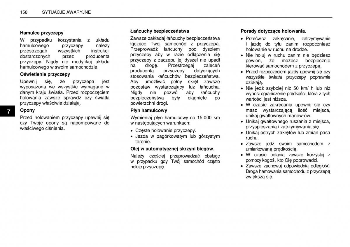 SsangYong Rexton I 1 instrukcja obslugi / page 158