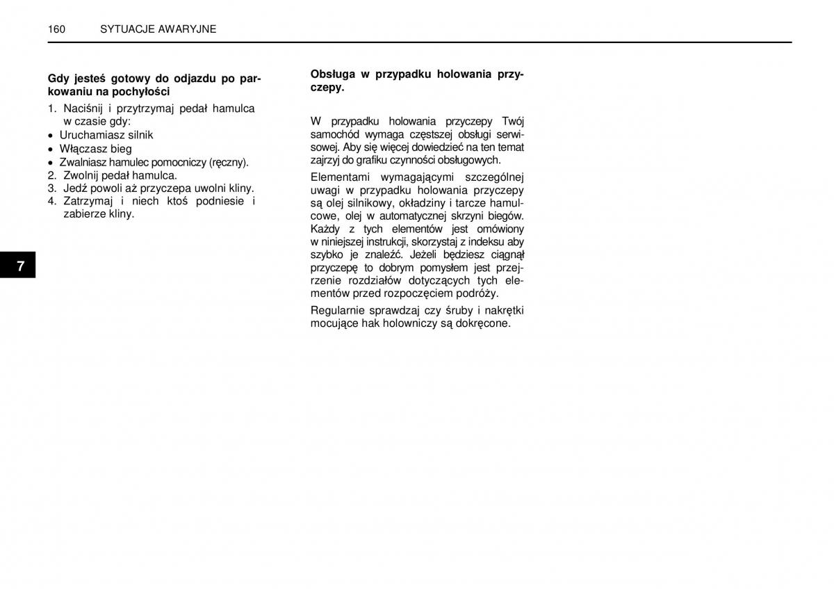 manual  SsangYong Rexton I 1 instrukcja / page 160