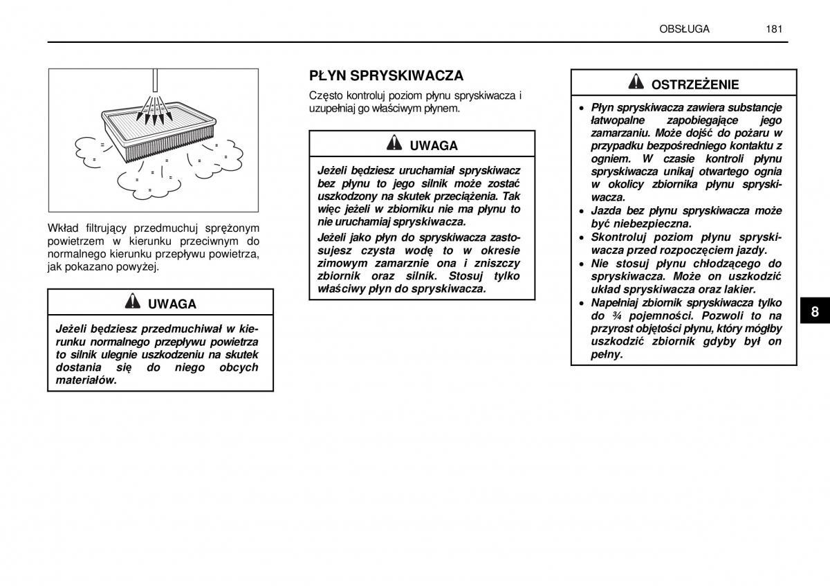 manual  SsangYong Rexton I 1 instrukcja / page 181