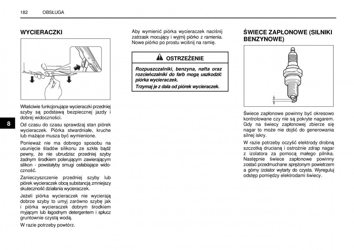 SsangYong Rexton I 1 instrukcja obslugi / page 182