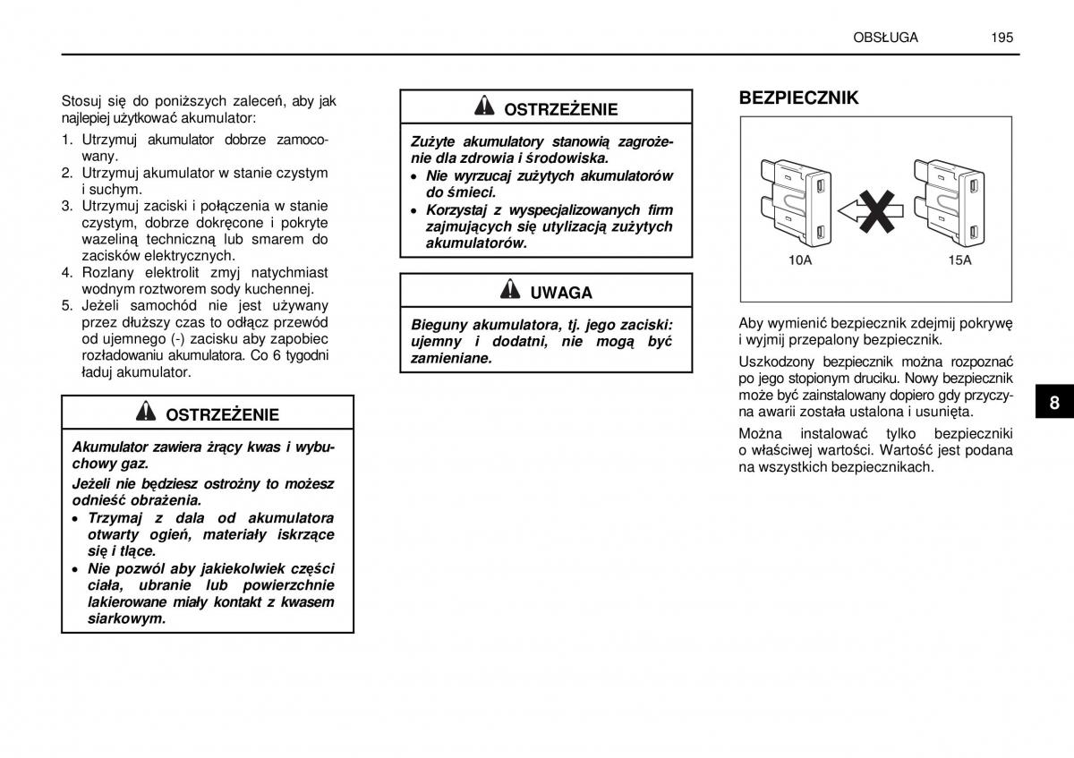 manual  SsangYong Rexton I 1 instrukcja / page 195