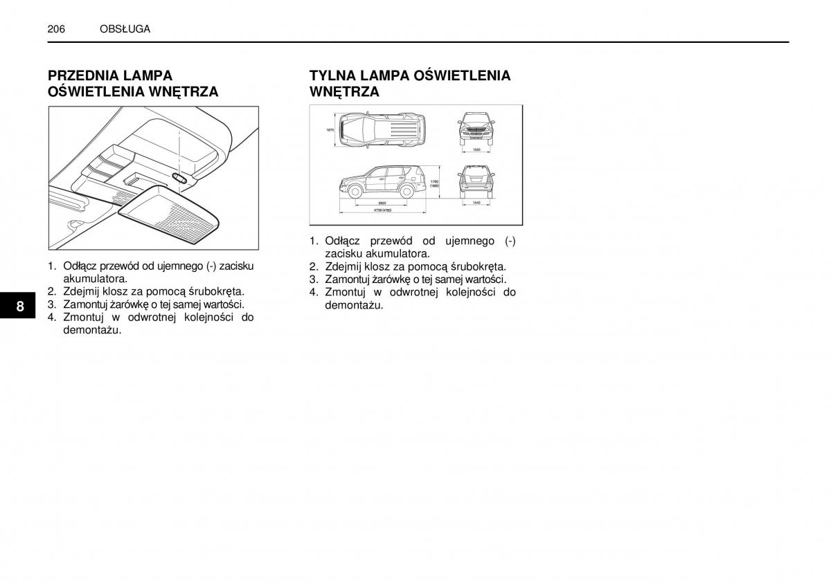 manual  SsangYong Rexton I 1 instrukcja / page 206