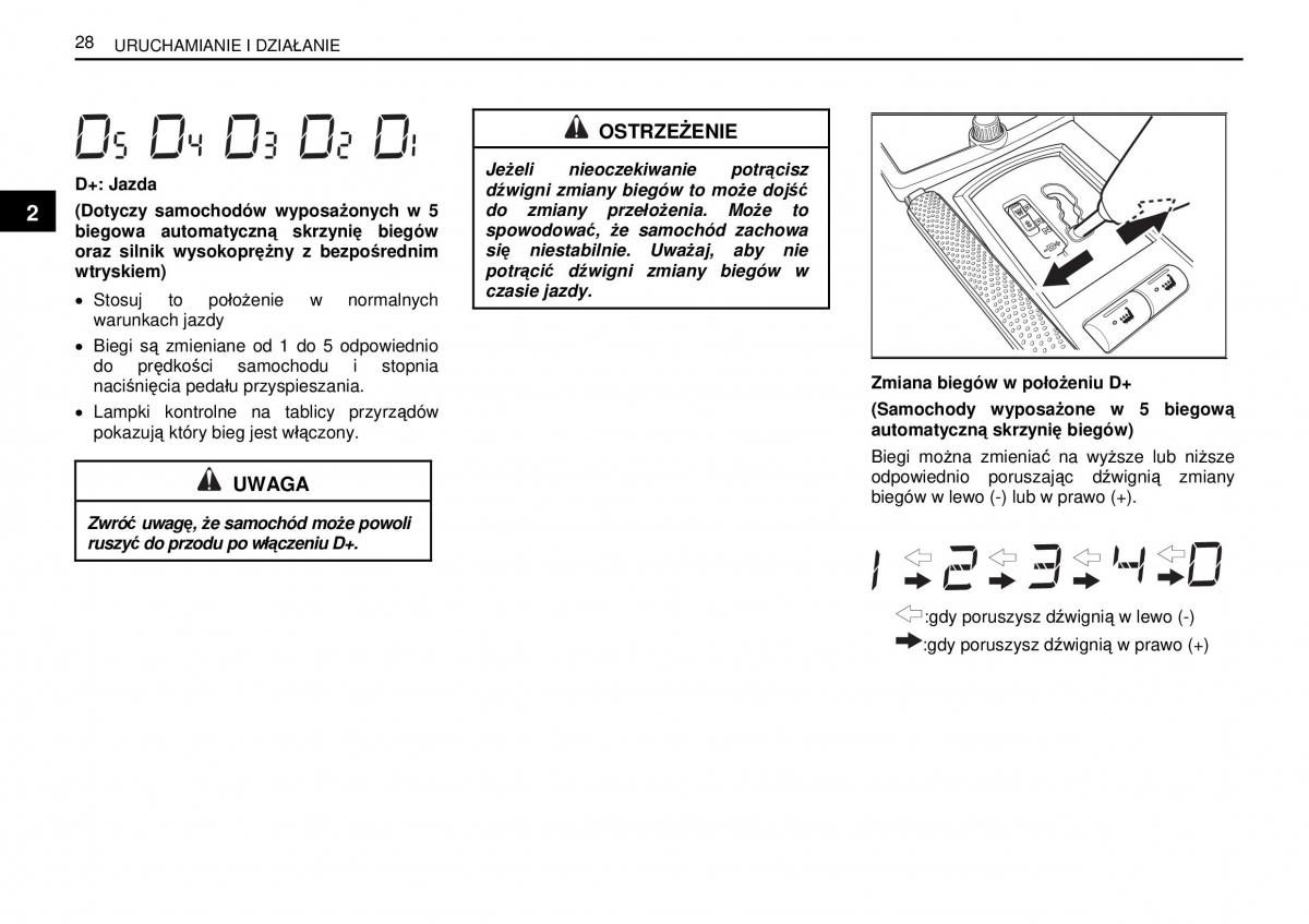 SsangYong Rexton I 1 instrukcja obslugi / page 28