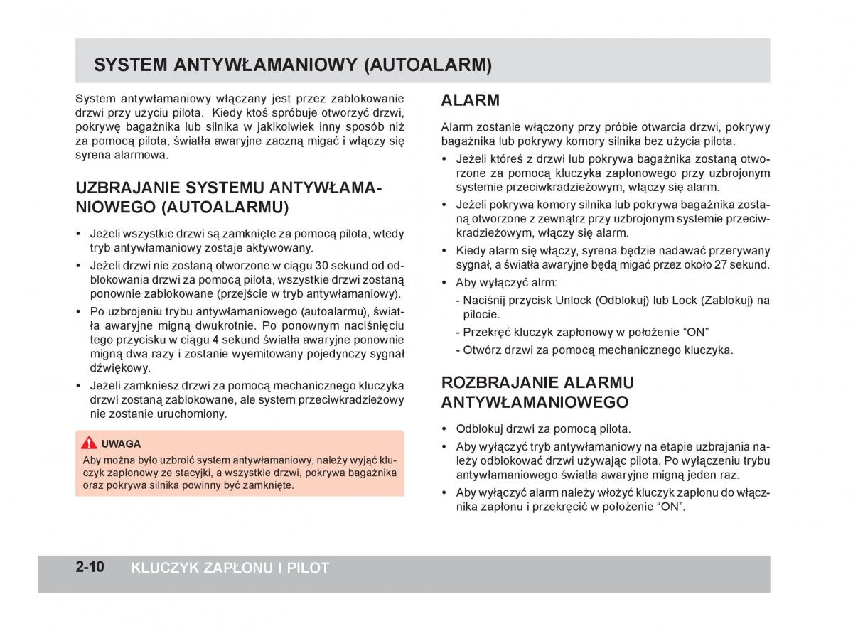 SsangYong Rexton W III 3 instrukcja obslugi / page 67