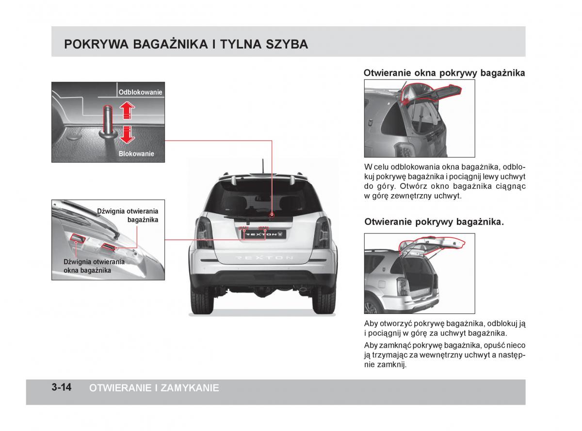 SsangYong Rexton W III 3 instrukcja obslugi / page 83