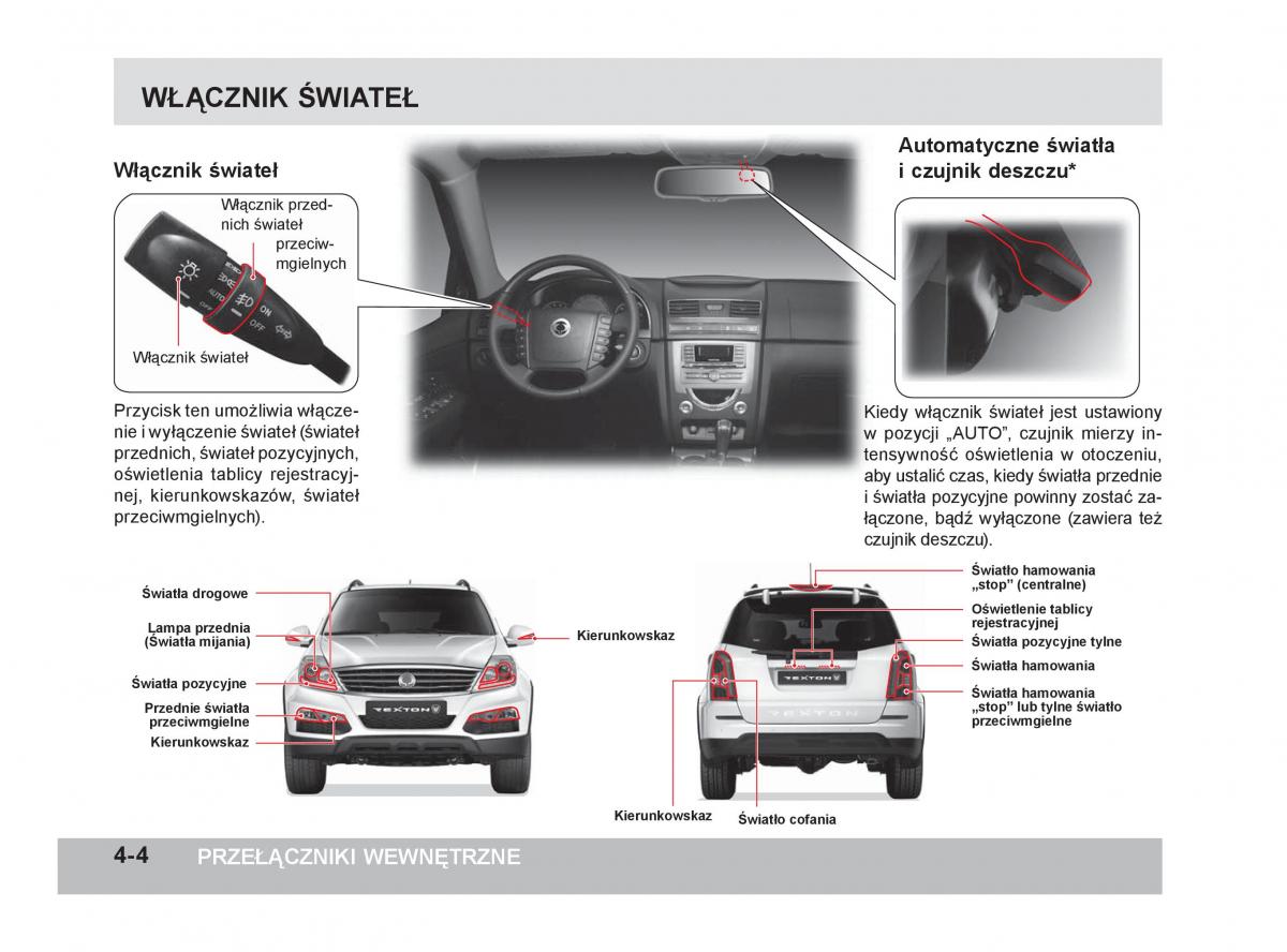 SsangYong Rexton W III 3 instrukcja obslugi / page 89