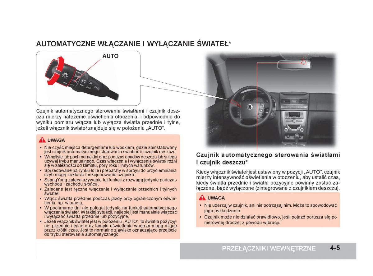 SsangYong Rexton W III 3 instrukcja obslugi / page 90