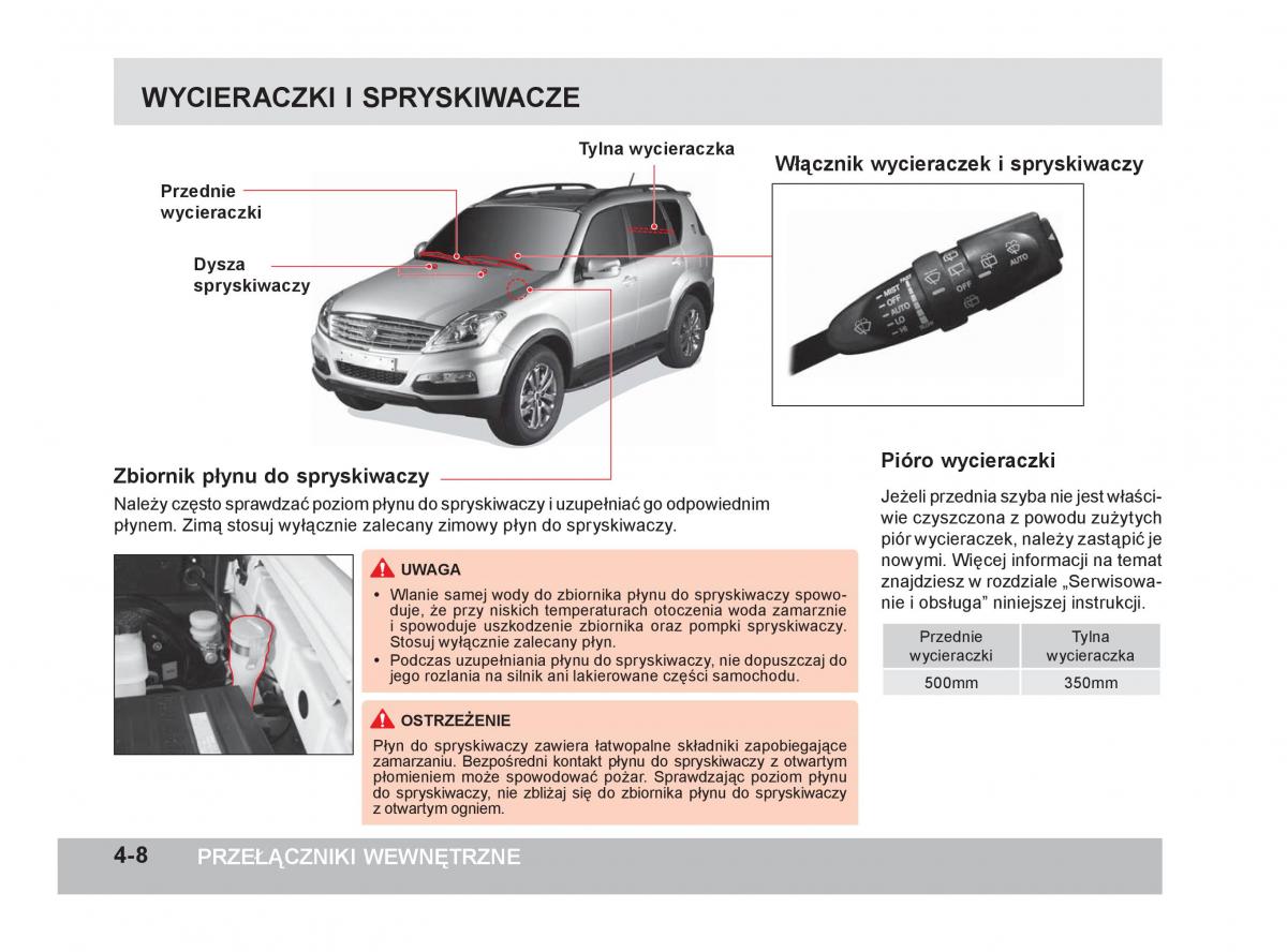 SsangYong Rexton W III 3 instrukcja obslugi / page 93