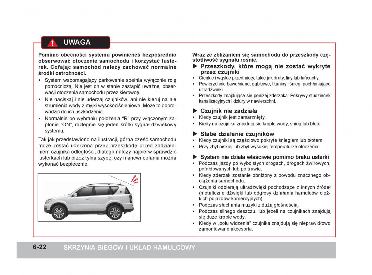 SsangYong Rexton W III 3 instrukcja obslugi / page 169