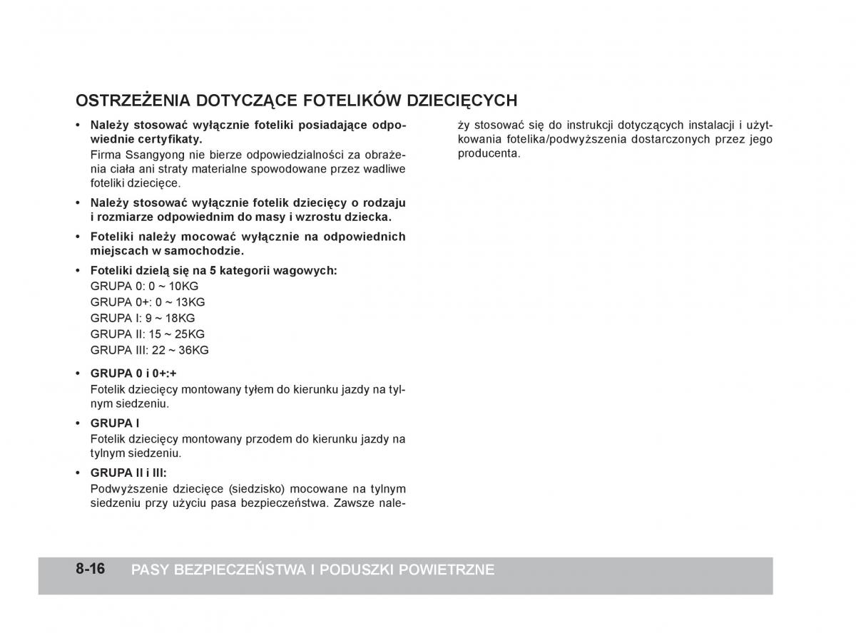 SsangYong Rexton W III 3 instrukcja obslugi / page 209