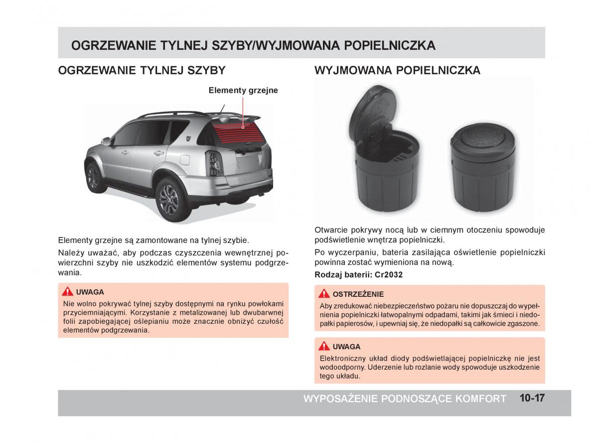 SsangYong Rexton W III 3 instrukcja obslugi / page 255