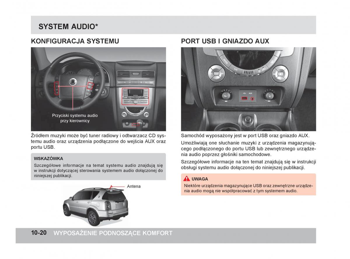 SsangYong Rexton W III 3 instrukcja obslugi / page 258