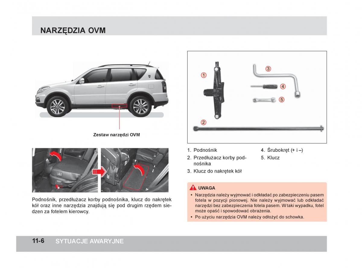 SsangYong Rexton W III 3 instrukcja obslugi / page 266