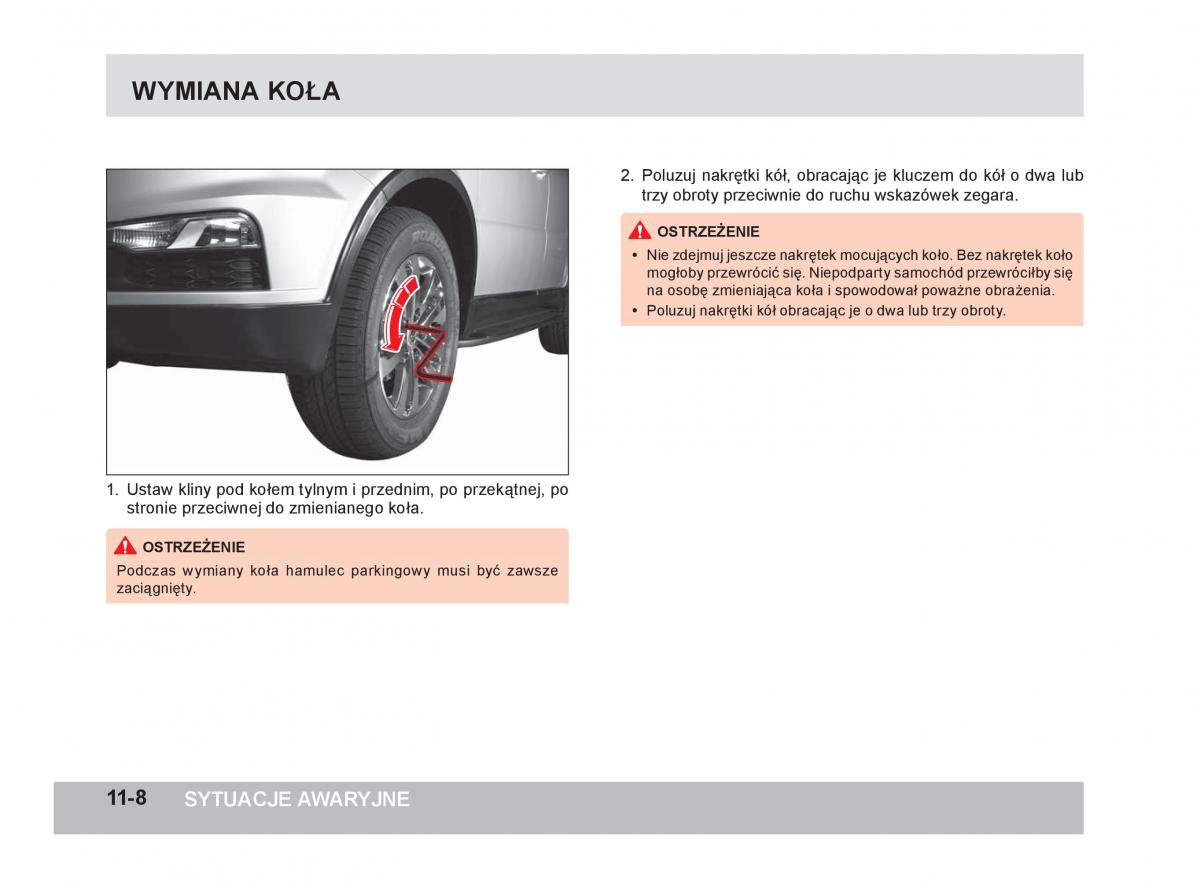 SsangYong Rexton W III 3 instrukcja obslugi / page 268