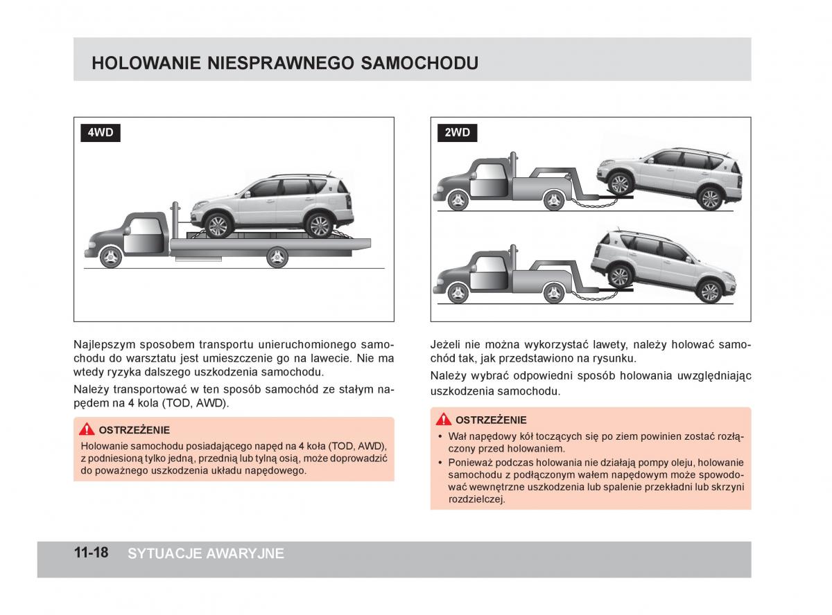 SsangYong Rexton W III 3 instrukcja obslugi / page 278