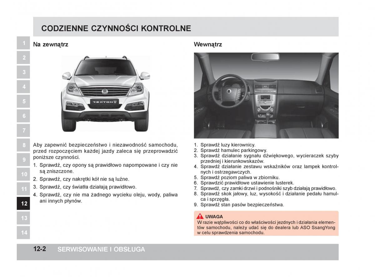 SsangYong Rexton W III 3 instrukcja obslugi / page 292