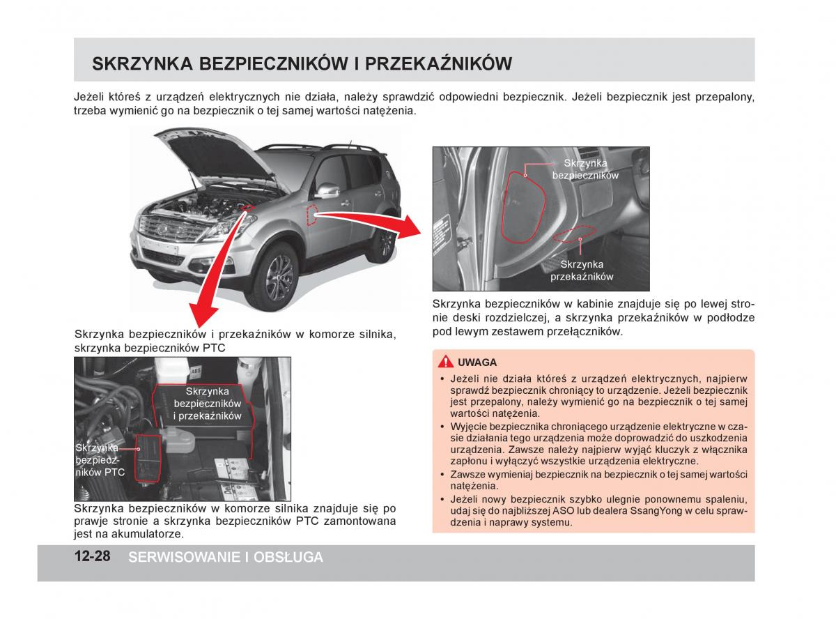 SsangYong Rexton W III 3 instrukcja obslugi / page 318