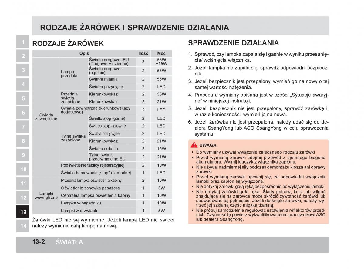 SsangYong Rexton W III 3 instrukcja obslugi / page 340