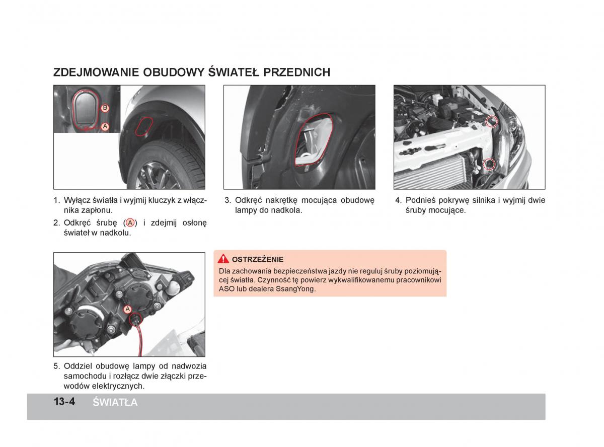 SsangYong Rexton W III 3 instrukcja obslugi / page 342