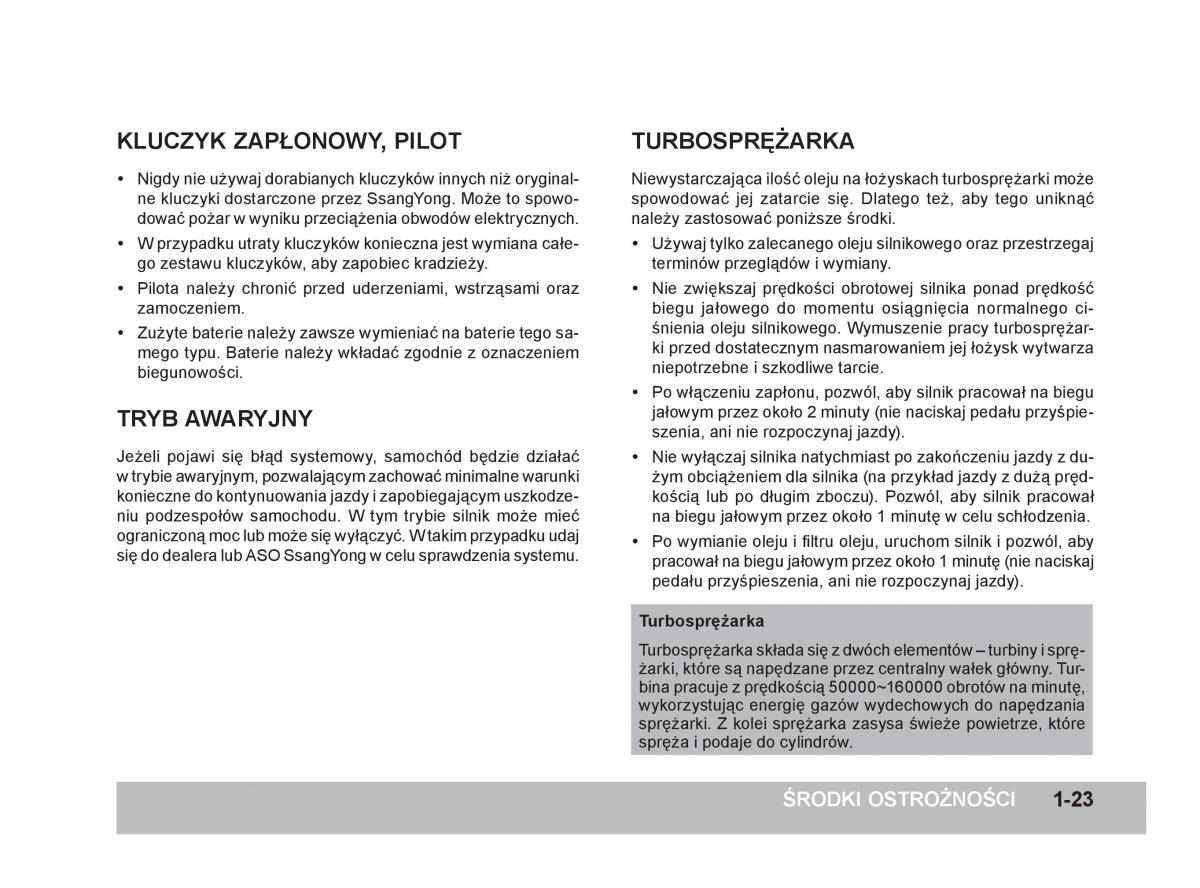 SsangYong Rexton W III 3 instrukcja obslugi / page 44