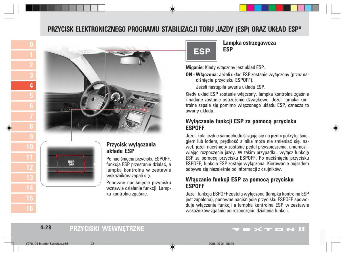 manual  SsangYong Rexton II 2 instrukcja / page 82