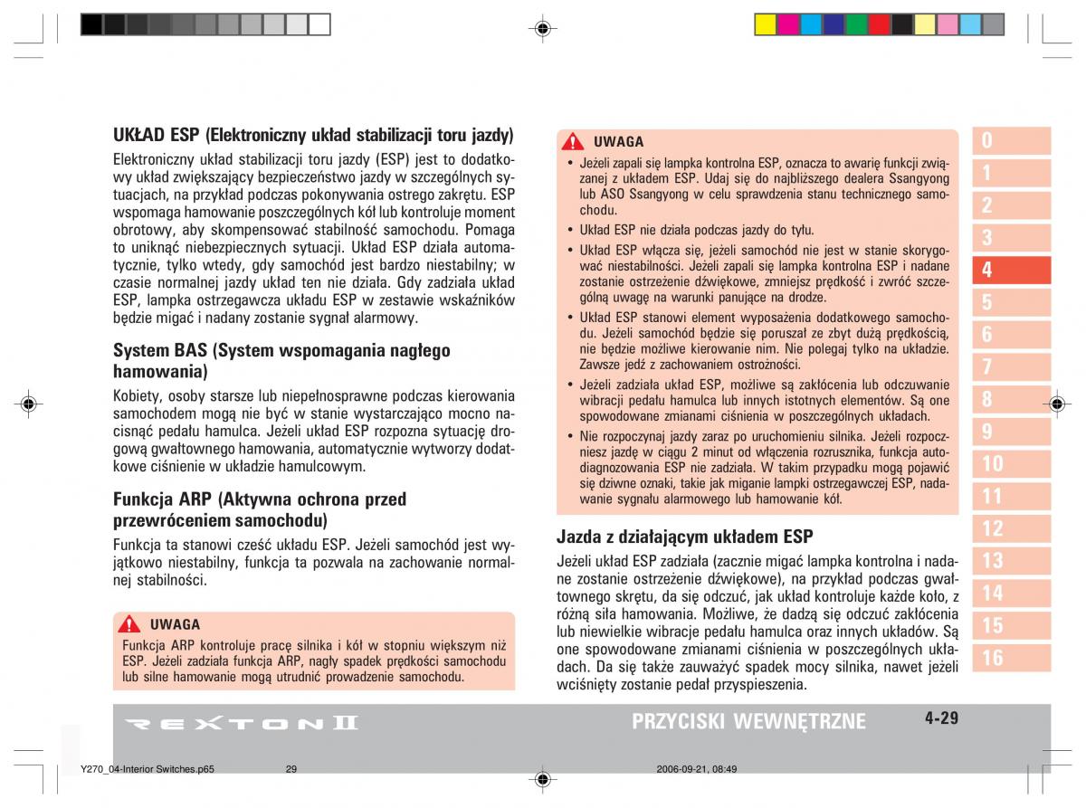 manual  SsangYong Rexton II 2 instrukcja / page 83