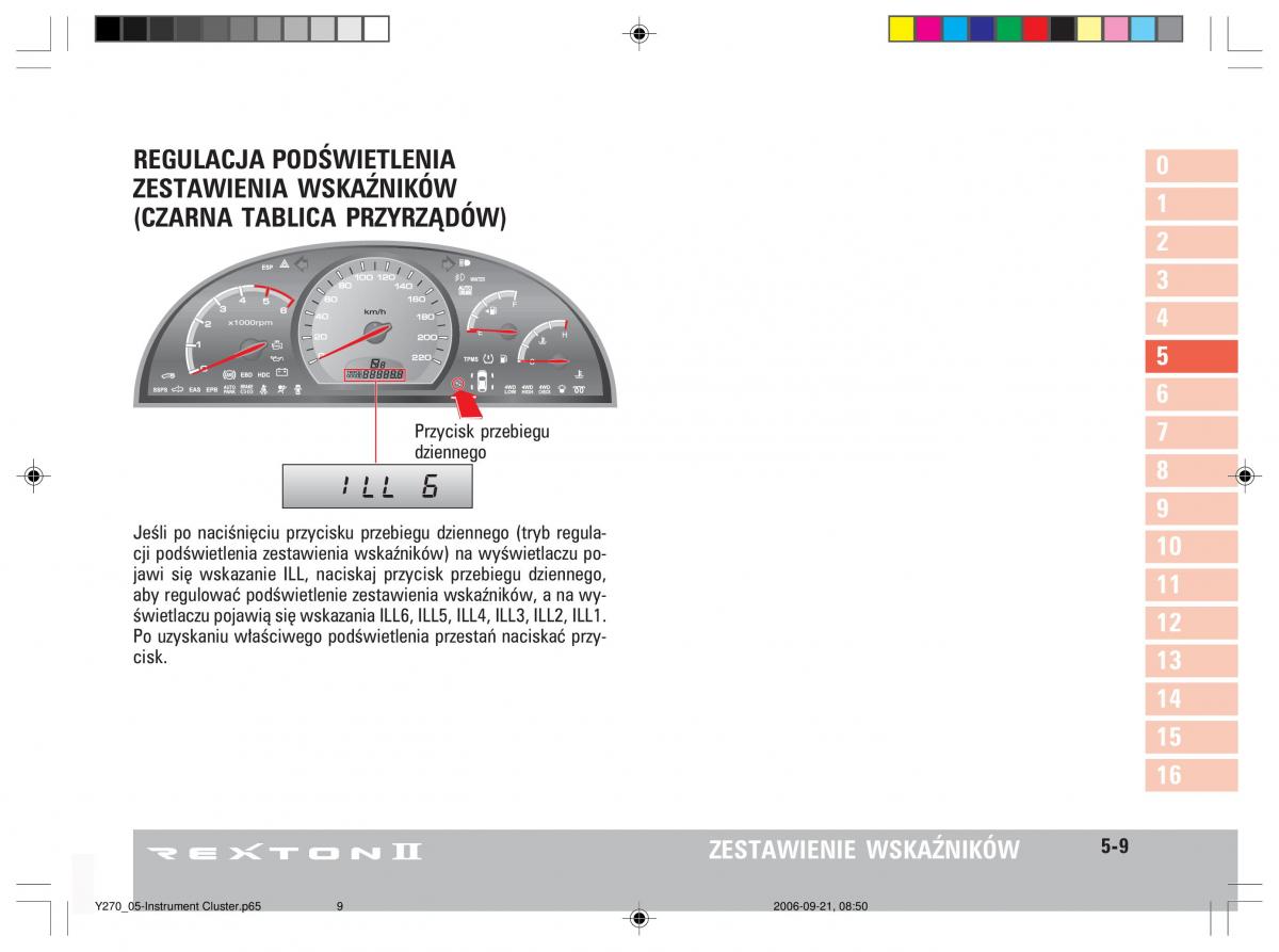 manual  SsangYong Rexton II 2 instrukcja / page 99