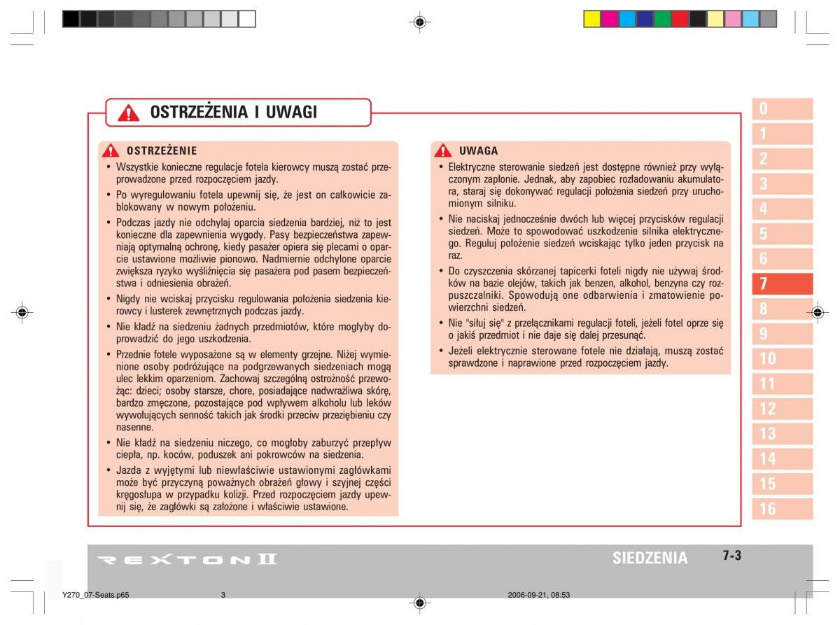 manual  SsangYong Rexton II 2 instrukcja / page 136