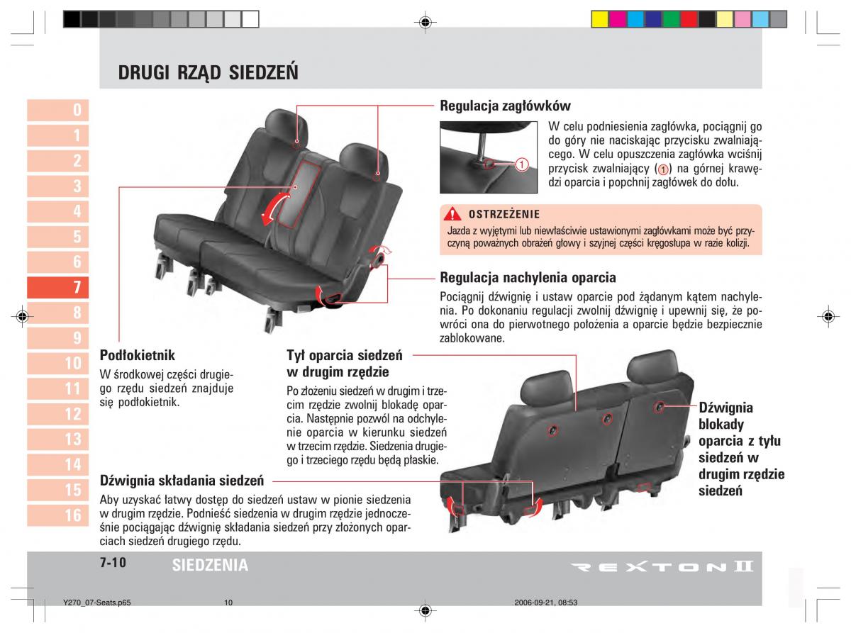 manual  SsangYong Rexton II 2 instrukcja / page 143