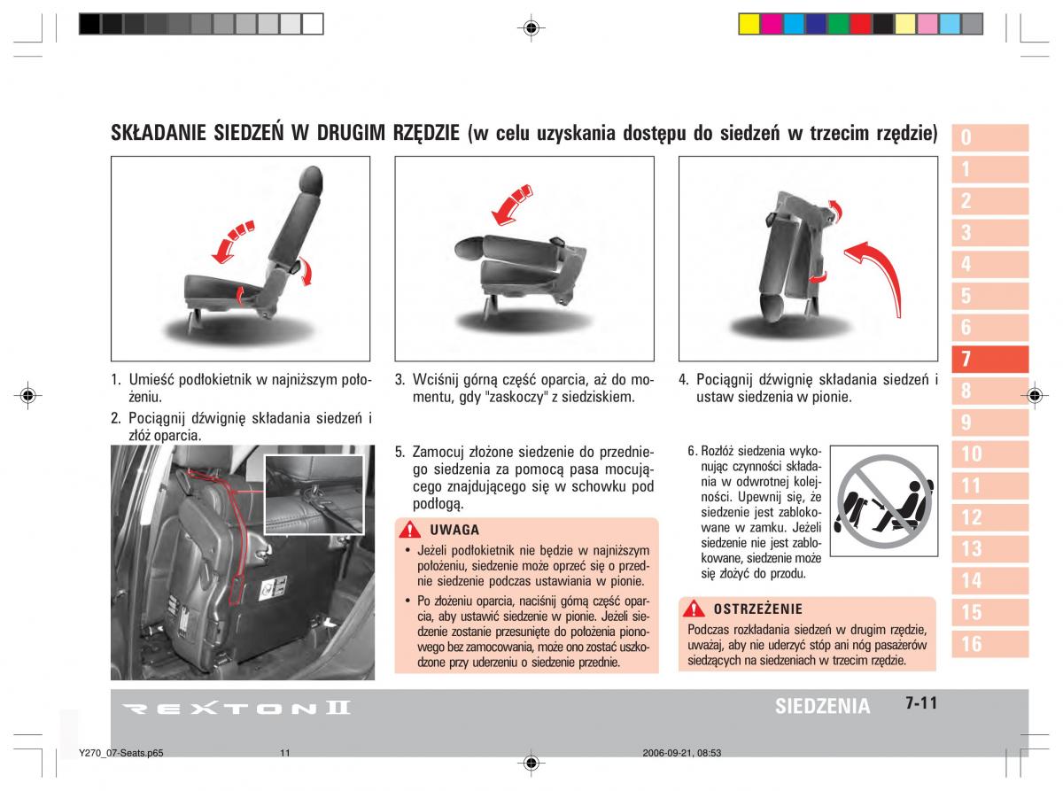 manual  SsangYong Rexton II 2 instrukcja / page 144