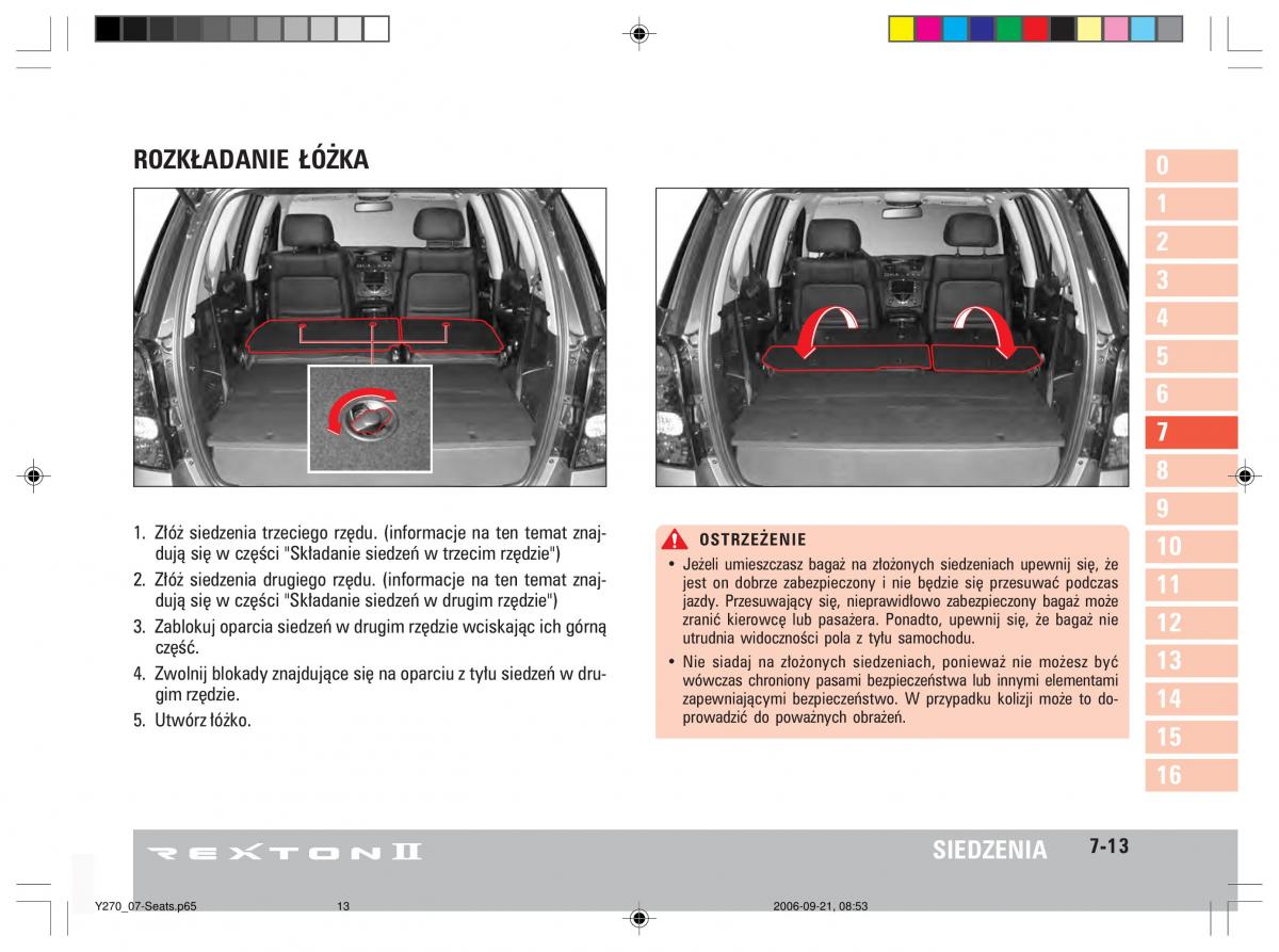 manual  SsangYong Rexton II 2 instrukcja / page 146