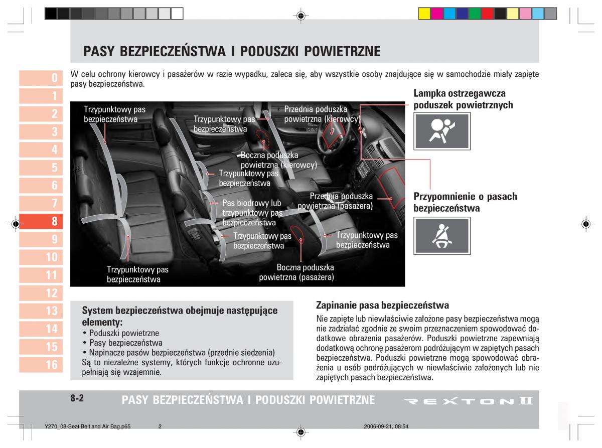 manual  SsangYong Rexton II 2 instrukcja / page 150