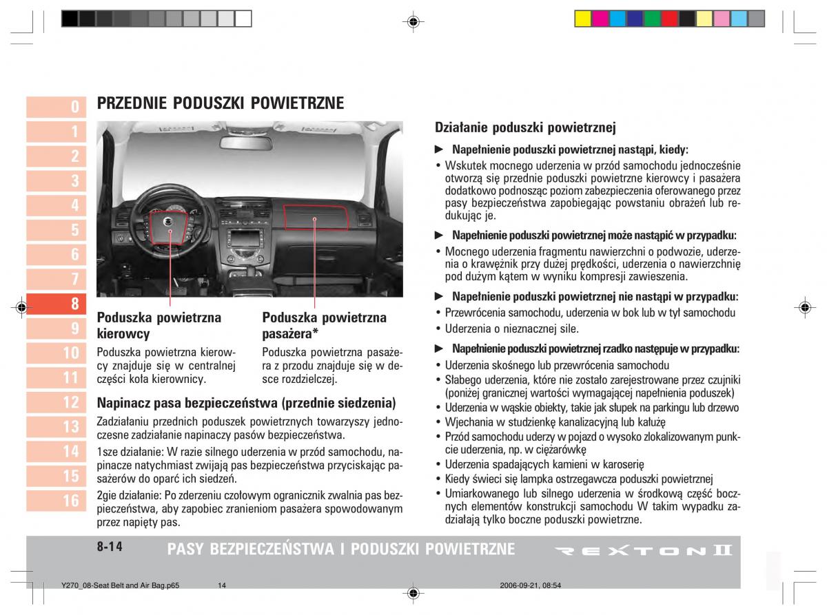 manual  SsangYong Rexton II 2 instrukcja / page 162