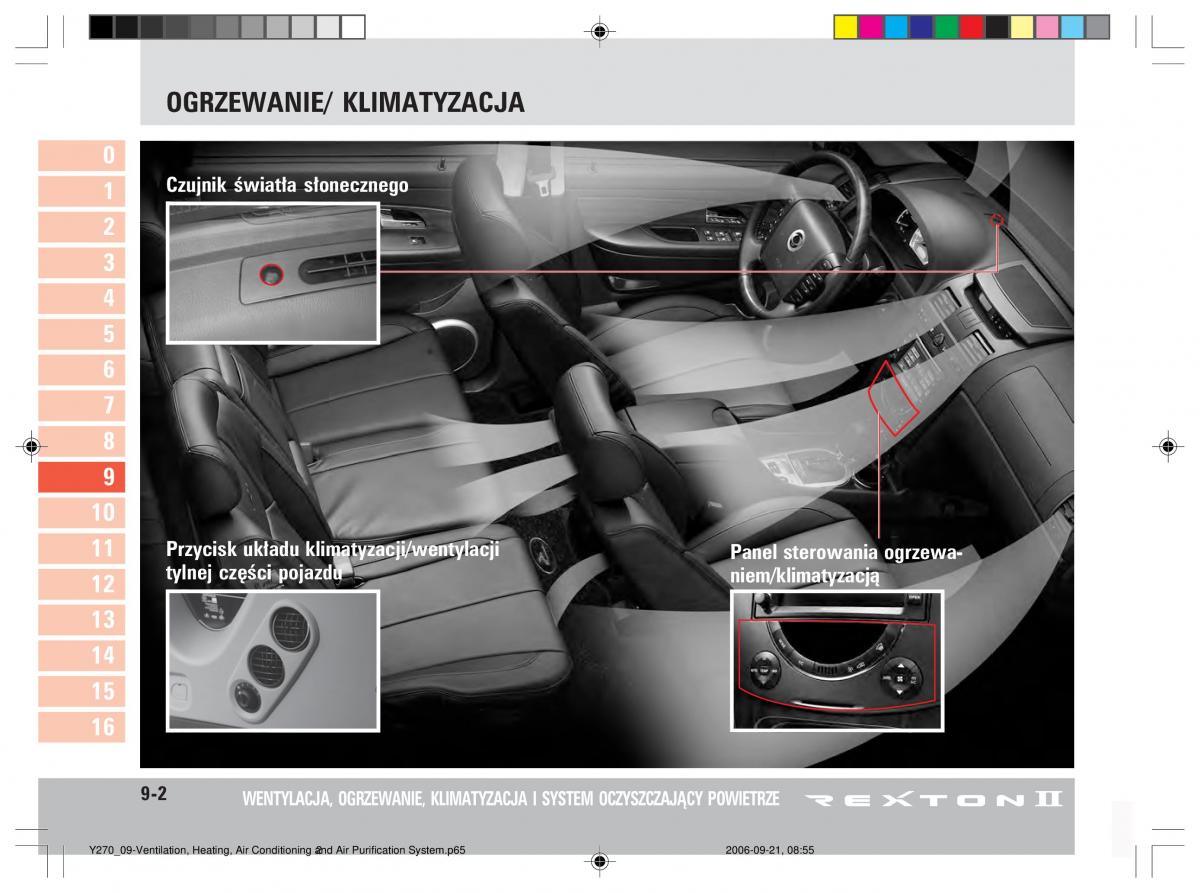 manual  SsangYong Rexton II 2 instrukcja / page 167