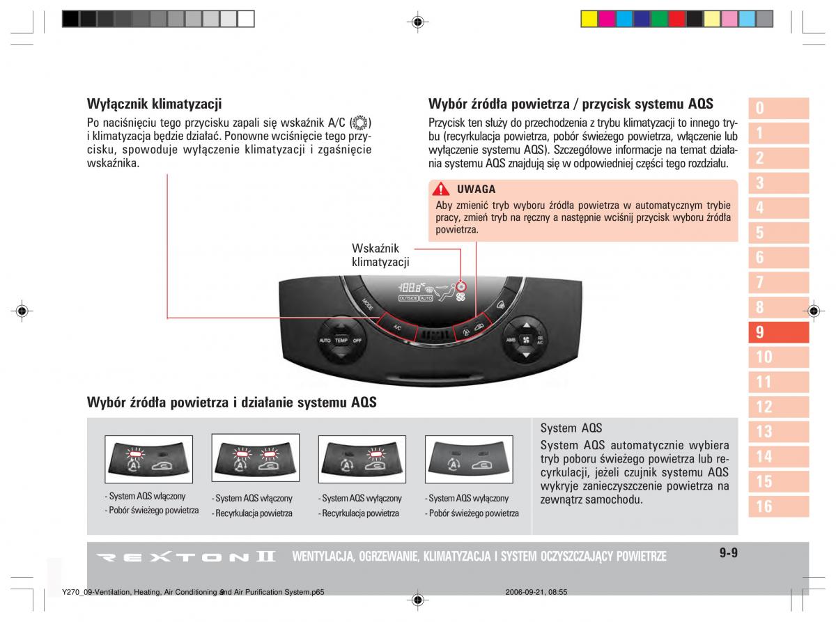 manual  SsangYong Rexton II 2 instrukcja / page 174