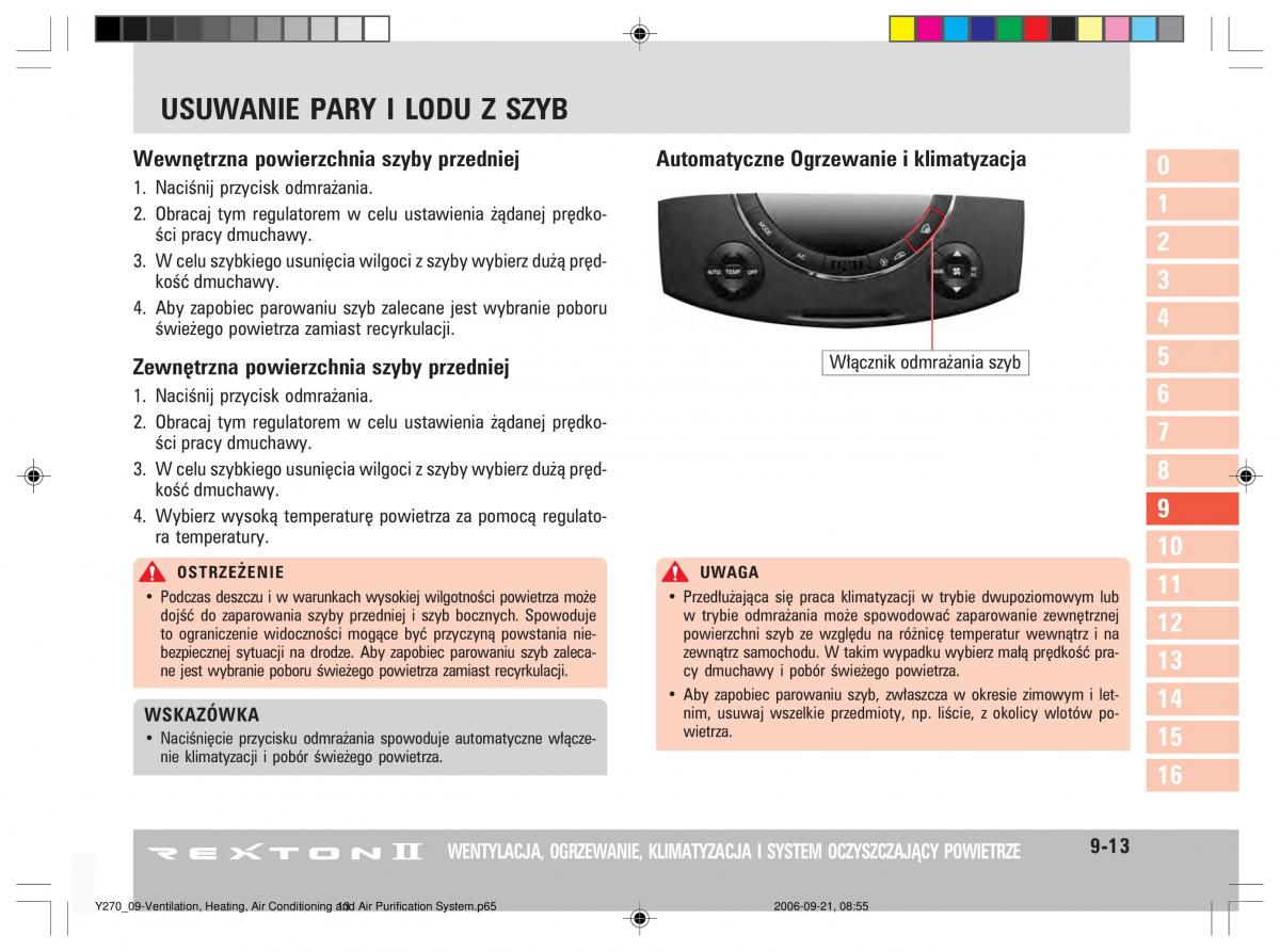 manual  SsangYong Rexton II 2 instrukcja / page 178