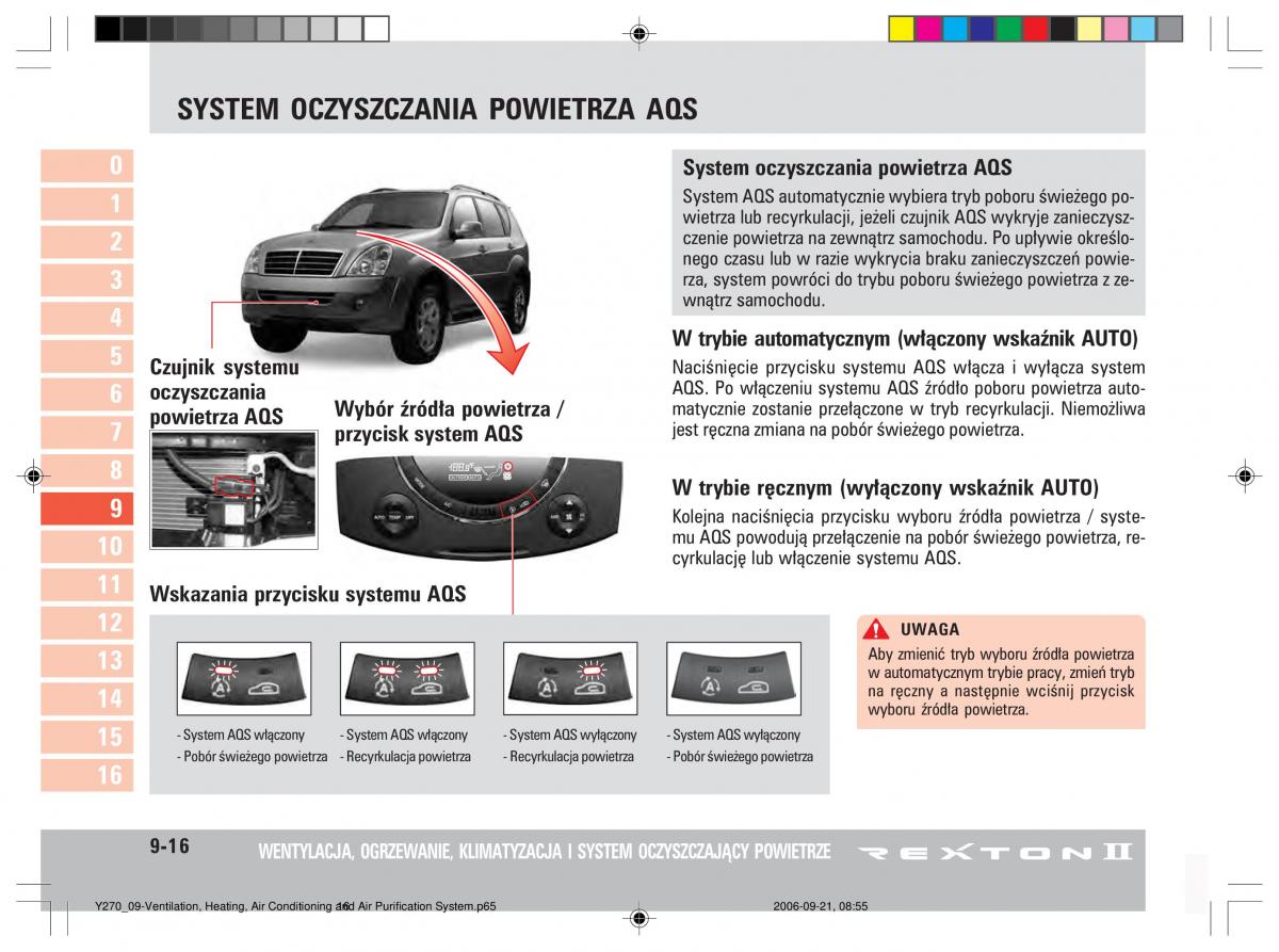 manual  SsangYong Rexton II 2 instrukcja / page 181