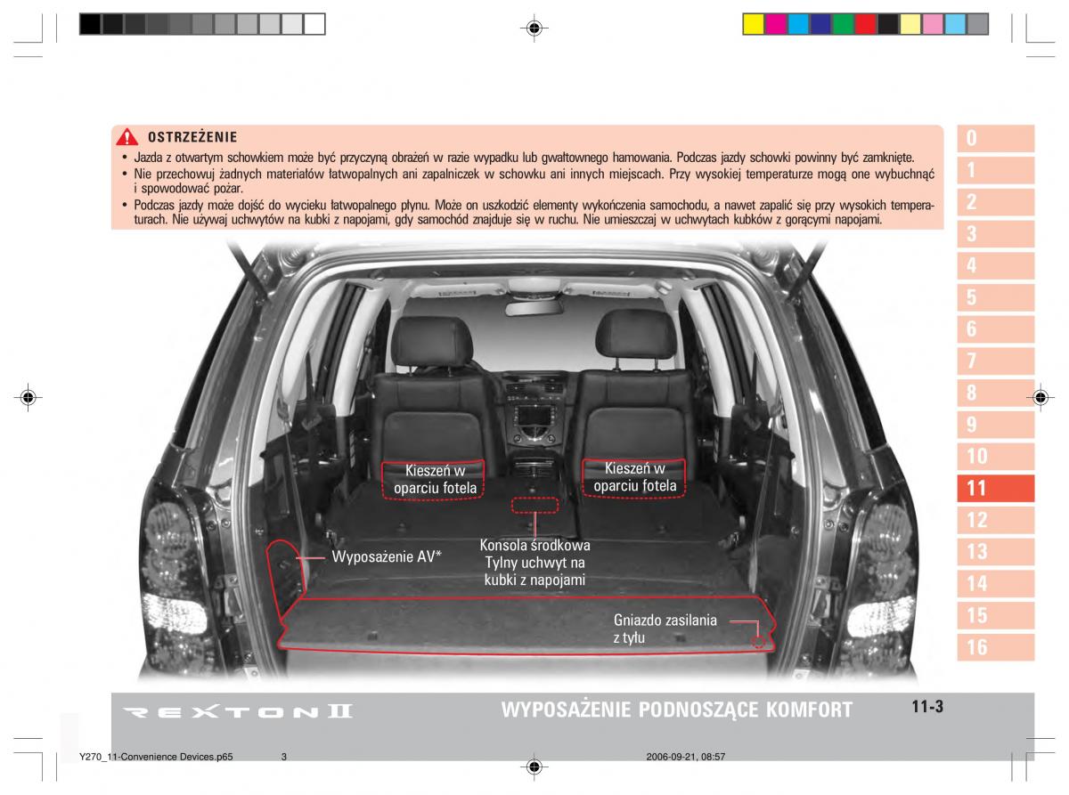 manual  SsangYong Rexton II 2 instrukcja / page 188